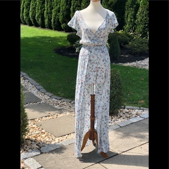 American Eagle floral maxi dress with shorts - Picture 2 of 11